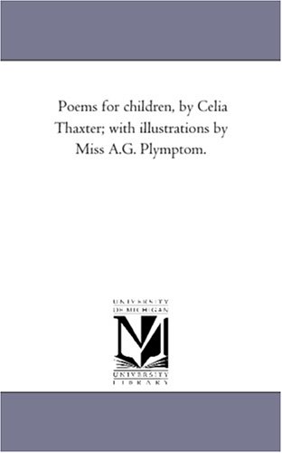 Poems For Children With Illustrations By Miss A.G. Plymptom. [Paperback]