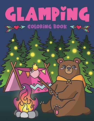 Glamping Coloring Book [Paperback]