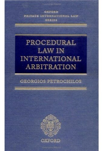 Procedural La in International Arbitration [Hardcover]