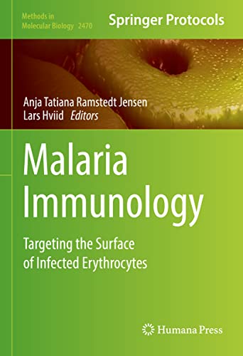 Malaria Immunology Targeting the Surface of Infected Erythrocytes [Hardcover]