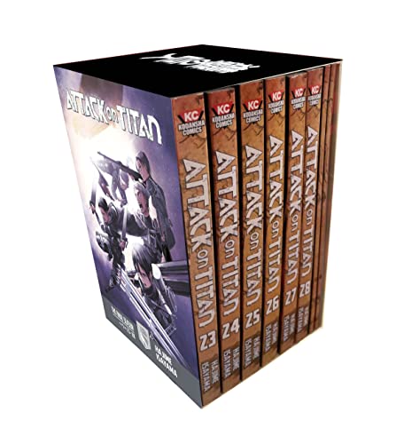 Attack on Titan The Final Season Part 1 Manga Box Set [Paperback]