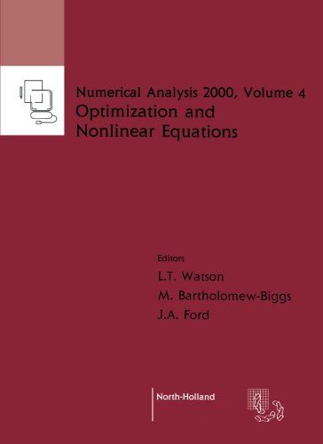 Nonlinear Equations and Optimisation [Paperback]