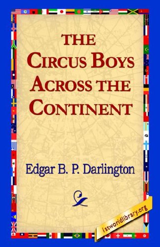 Circus Boys Across the Continent [Hardcover]