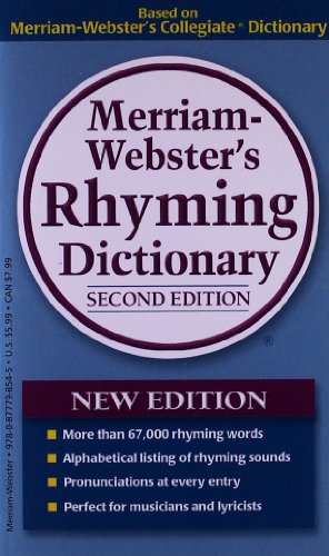 Merriam-Webster's Rhyming Dictionary [Mass Ma