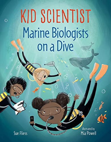 Marine Biologists On A Dive              [CLO