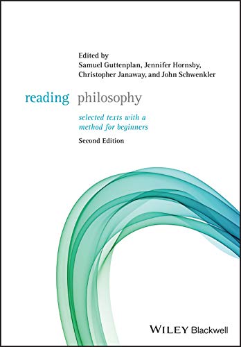 Reading Philosophy: Selected Texts with a Method for Beginners [Paperback]