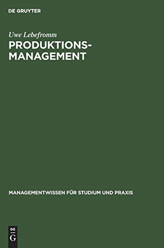 Produktionsmanagement [Hardcover]