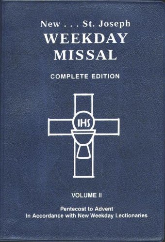 St. Joseph Weekday Missal, Complete Edition, Vol. 2: Pentecost To Advent [Vinyl Bound]