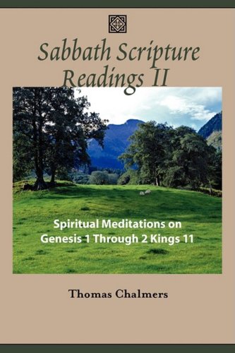 Sabbath Scripture Readings Ii - Spiritual Meditations From The Old Testament [Paperback]