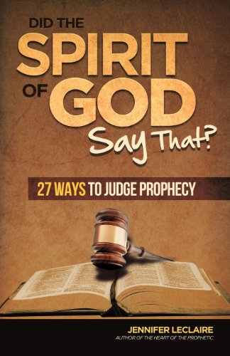 Did The Spirit Of God Say That [Paperback]