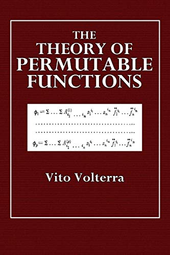 Theory of Permutable Functions [Paperback]