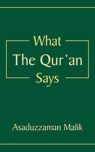 What the Qur'an Says [Unknown]