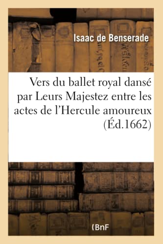 Vers Du Ballet Royal Danse Par Leurs Majestez