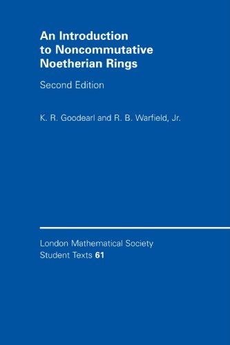 An Introduction to Noncommutative Noetherian Rings [Paperback]