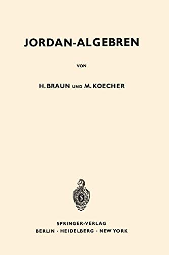 Jordan-Algebren [Paperback]