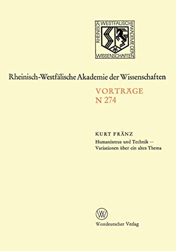 Natur-, Ingenieur- und Wirtschaftswissenschaften: Vortrge  N 274 [Paperback]