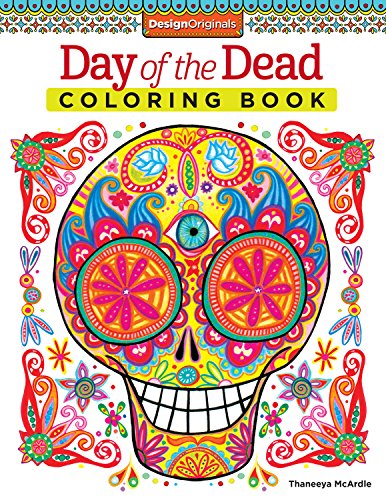 Day of the Dead Coloring Book [Paperback]