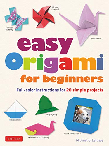 Easy Origami for Beginners: Full-color instructions for 20 simple projects [Paperback]