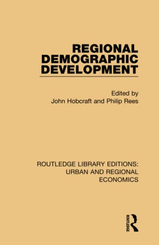 Regional Demographic Development [Hardcover]