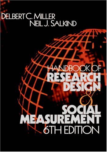 Handbook of Research Design and Social Measurement [Hardcover]