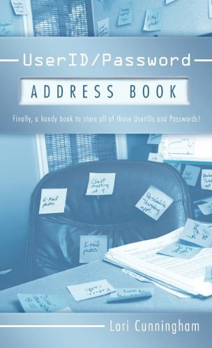 Userid/Passord Address Book [Hardcover]