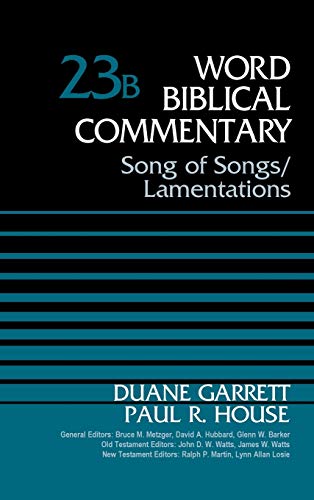 Song of Songs and Lamentations, Volume 23B [H