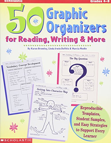 50 Graphic Organizers For Reading, Writing And More [Hardcover]