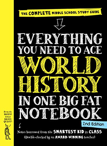 Everything You Need to Ace World History in One Big Fat Notebook, 2nd  Edition:  [Paperback]