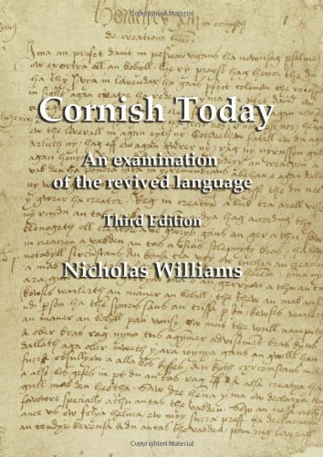 Cornish Today An Examination Of The Revived Language [Paperback]