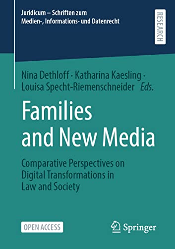 Families and Ne Media Comparative Perspectives on Digital Transformations in L [Paperback]