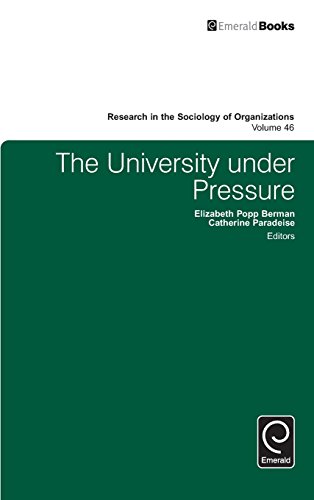 The University Under Pressure (research In The Sociology Of Organizations) [Hardcover]