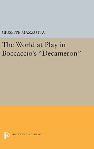 The World at Play in Boccaccio's &quotDecameron" [Hardcover]