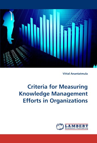 Criteria For Measuring Knoledge Management Efforts In Organizations [Paperback]