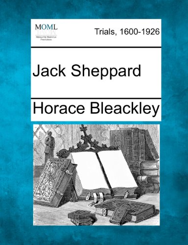 Jack Sheppard [Paperback]