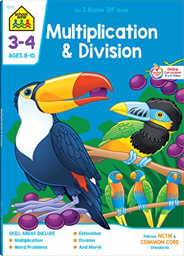 Multiplication & Division Grades 3-4 [Paperback]