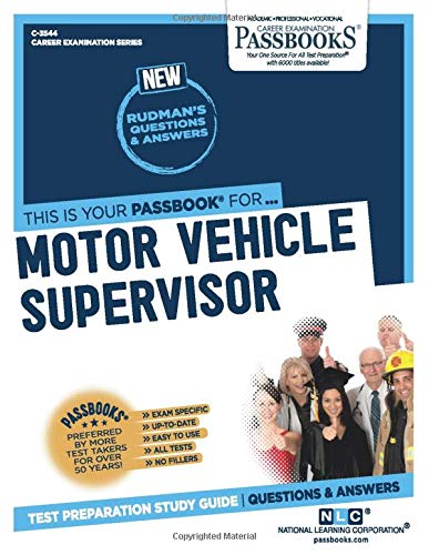 Motor Vehicle Supervisor [Paperback]