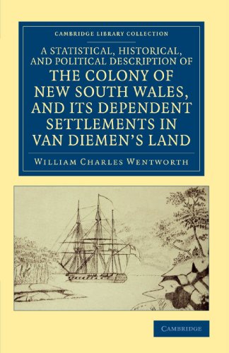 A Statistical, Historical, and Political Description of the Colony of Ne South  [Paperback]