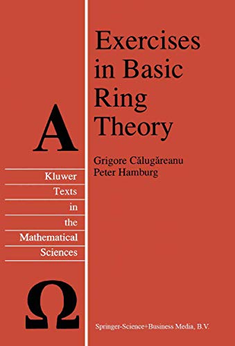 Exercises in Basic Ring Theory [Hardcover]