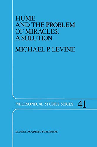 Hume and the Problem of Miracles: A Solution [Hardcover]