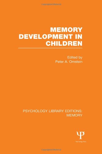 Memory Development in Children (PLE Memory) [Hardcover]