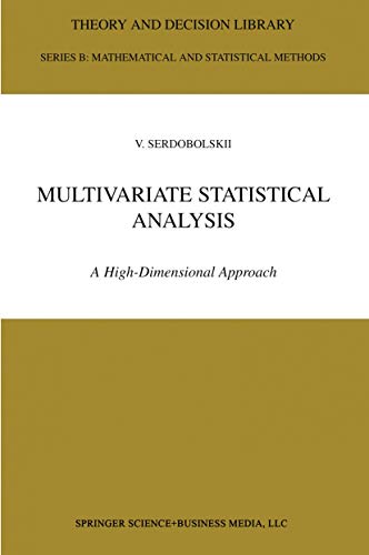 Multivariate Statistical Analysis: A High-Dimensional Approach [Hardcover]