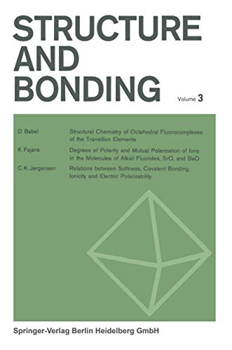 Structure and Bonding [Paperback]