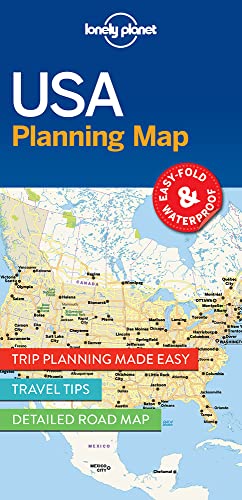 Lonely Planet USA Planning Map [Sheet map, folded]