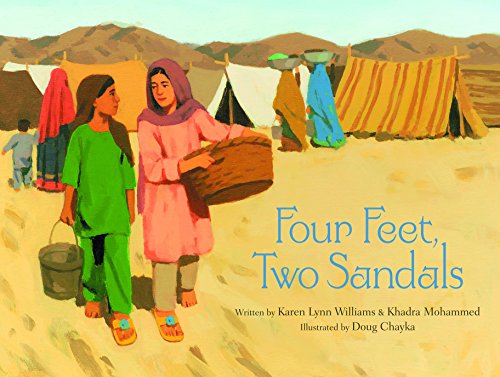 Library Book: Four Feet, Two Sandals [Hardcover]