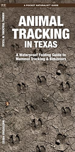 Animal Tracking in Texas: A Waterproof Folding Guide to Mammal Tracking & Be [Pamphlet]