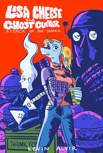 Lisa Cheese and Ghost Guitar (Book 1): Attack of the Snack [Paperback]