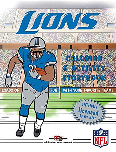 Detroit Lions Coloring & Activity Storybook [