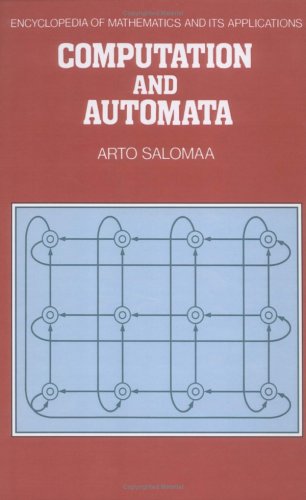 Computation and Automata [Hardcover]