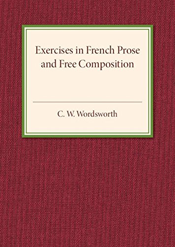 Exercises in French Prose and Free Composition [Paperback]