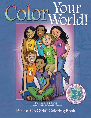 Color Your World Pack-N-Go Girls Coloring Book [Paperback]